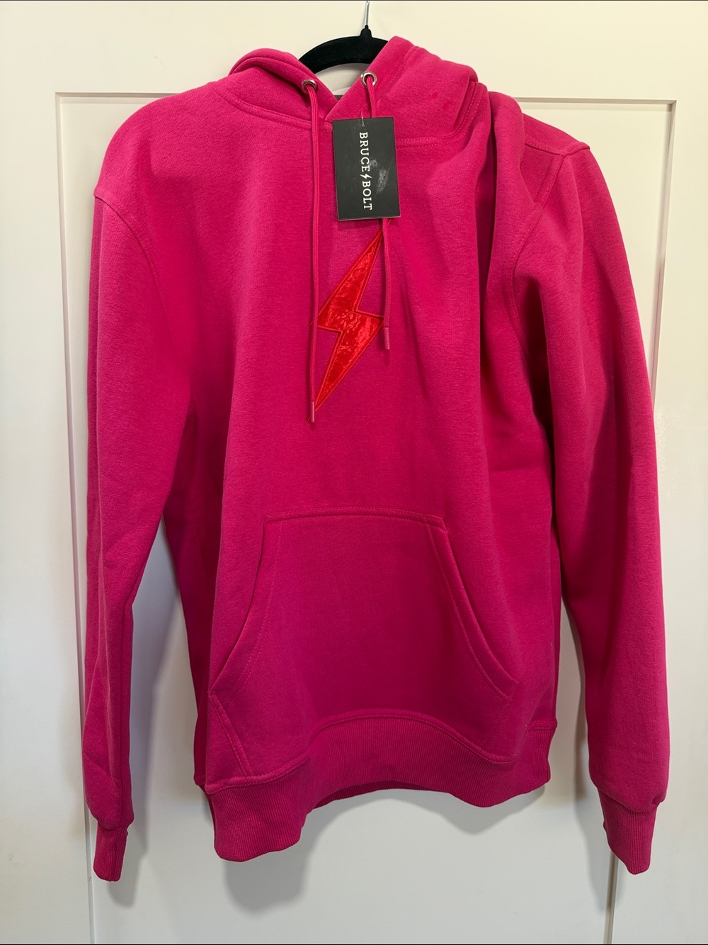 Bruce Bolt Pink Hoodie